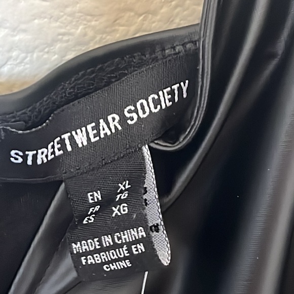 BNWT Streetwear Society Black party Dress sz XL - Picture 7 of 8
